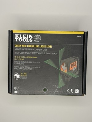 Klein 93MCLPG Green COMPACT Cross-Line Laser Level with Plumb Brand New