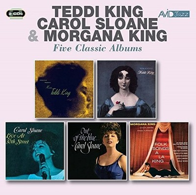 Teddi King,carol Sloane,morgana King Five Classic Albums