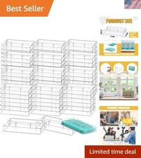 120 Pcs Audio Cassette Tape Cases Plastic Blank Voice Recording Cassette Tape...