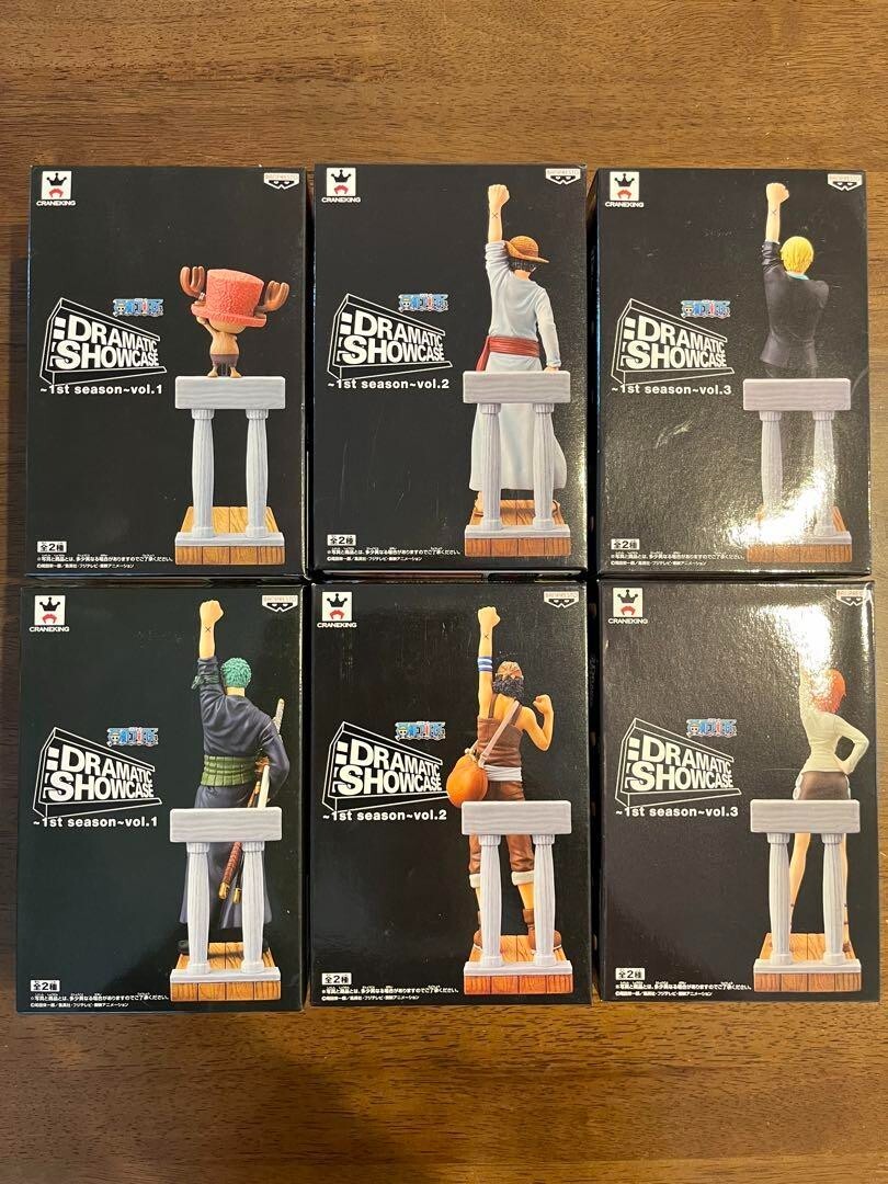 One Piece DRAMATIC SHOWCASE 1st season vol.1 Figures All 6 Full