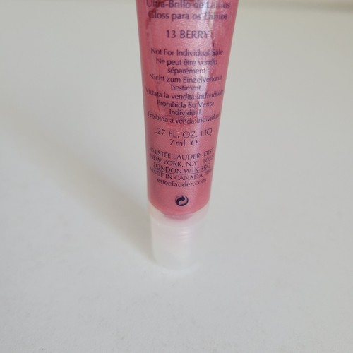 Estee Lauder High Gloss Ultra Brilliance 13 BERRY Lipgloss 0,27oz Reisegröße Neu - Bild 4 von 5