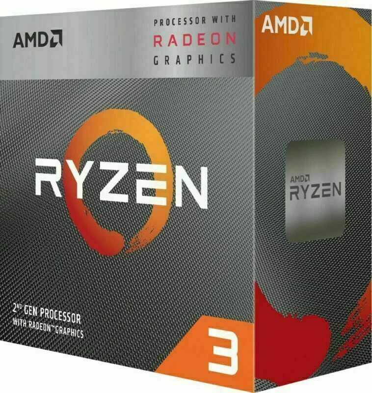 AMD Ryzen 3 3200G CPU R3 3.6 GHz Processors with Radeon Vega 8 Graphics +Cooler. - Image 3 of 4