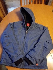 Nwt Dickies Thick Insulated Blue X-small Winter Coat Free Shipping