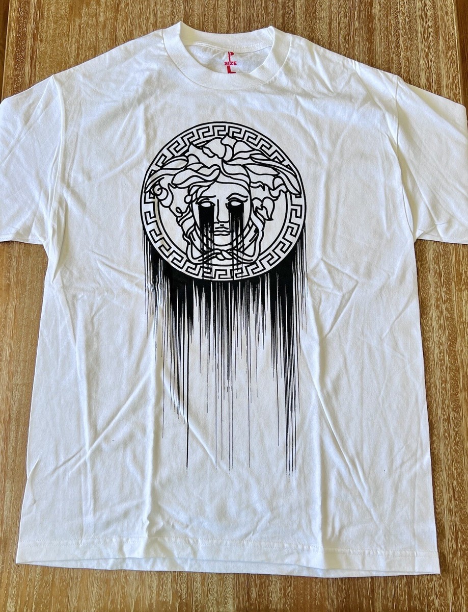 NEW Premium Label Brand Medusa Drip Tee Shirt T-shirt L Large
