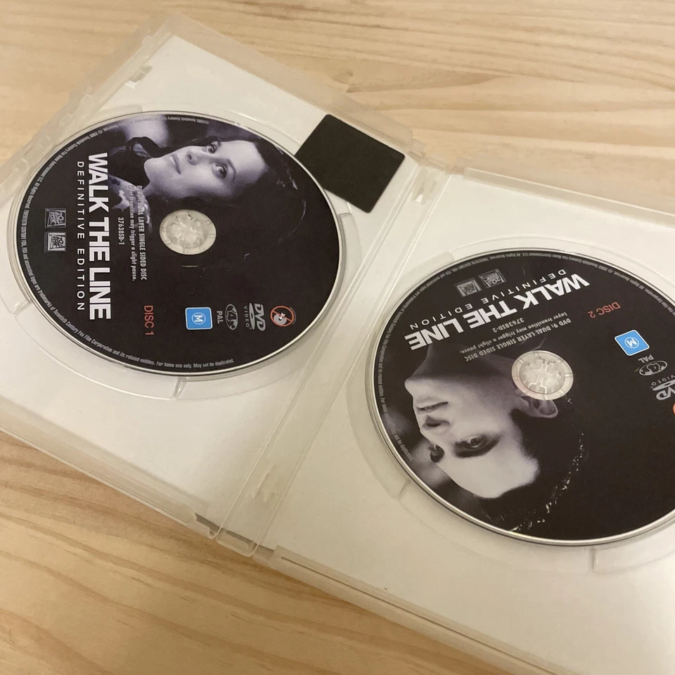 ORIGINAL RETRO DVD MOVIE FILM TV SHOW Walk The Line Johnny Cash - image 4 of 4