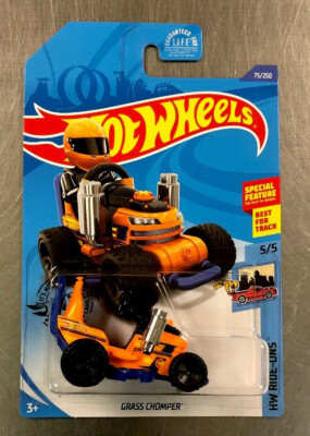 HOT WHEELS TREASURE HUNT GRASS CHOMPER HW RIDE-ONS FREE