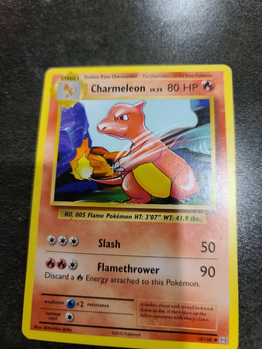 Pokmon TCG Charmeleon XY Evolutions 10/108 Regular Uncommon Pokmon TCG Charmeleon XY Evolutions 10/108 Regular Uncommon
