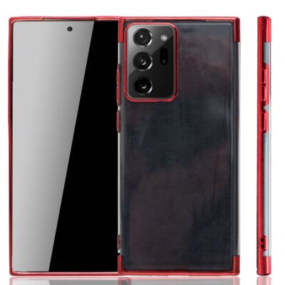Handyhülle für Samsung Galaxy Note 20 Ultra Schutzcase Backcover Bumper Etui Rot