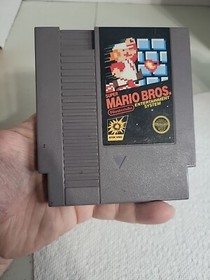 Super Mario Bros Nes Game 5 Screw Cartridge Only Working Pics!