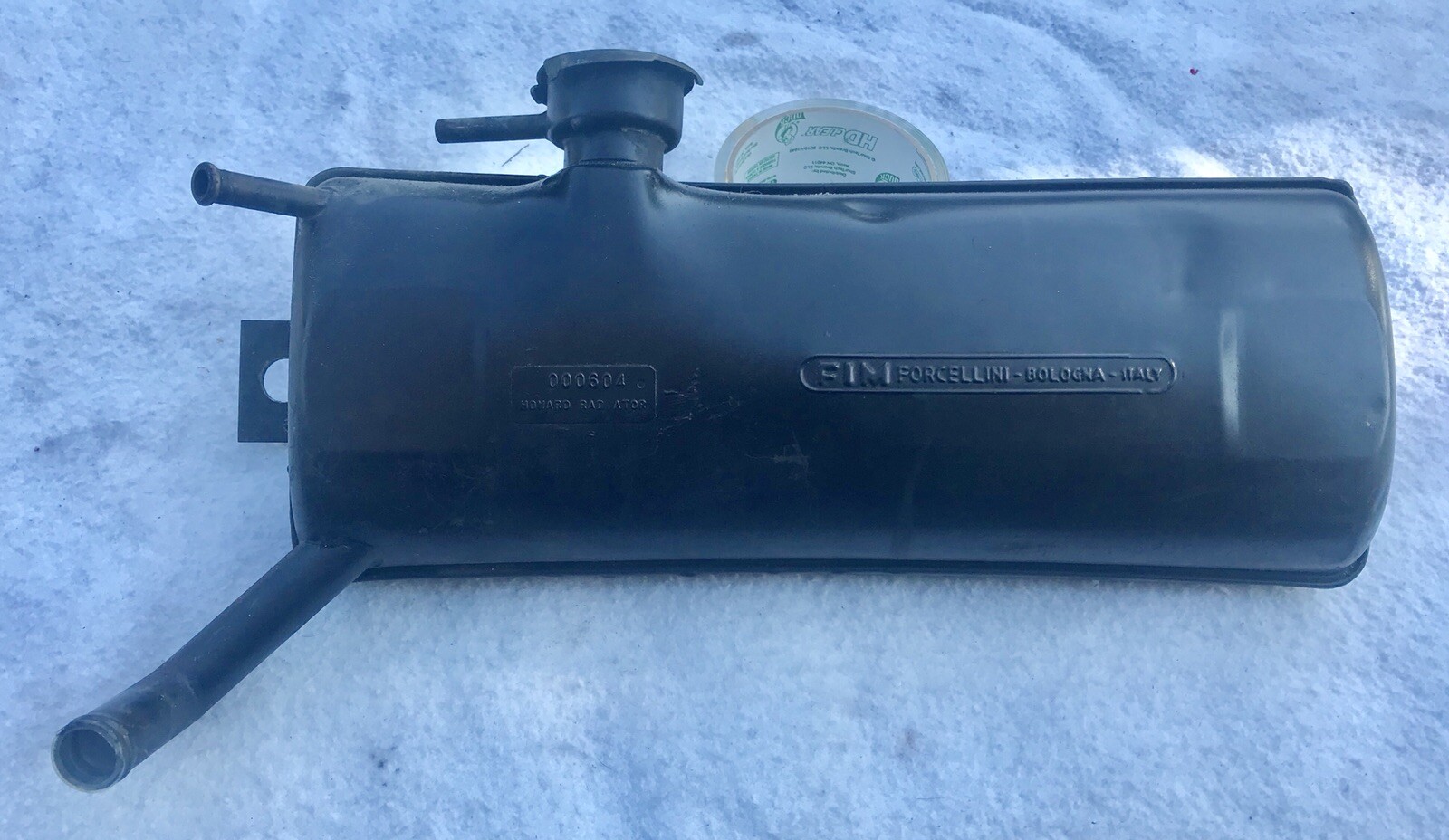 1972 FERRARI 246 Dino 206 GT Dino water Ferrari radiator sub tank Assembly FIM