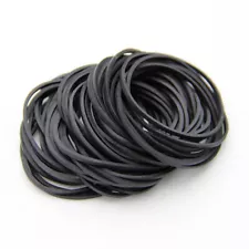 200pcs Tattoo Rubber Bands for Machine Gun Parts Accessories Supply Black