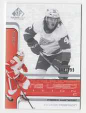 2022-23 SP Game Used Chase Pearson #R-2 Retro Rookies /999 Detroit Red Wings