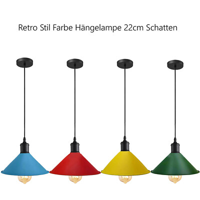 Industrie Vintage Lampe Retro Deckenlampe Pendelleuchte Kronleuchter E27 Edison