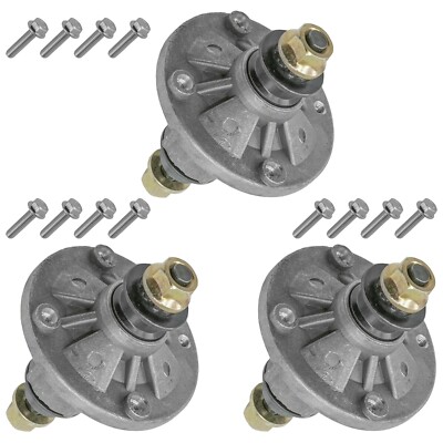 3 Spindle Assembly fits John Deere D100 D110 D130 D140 D150 D160 LA100 LA105