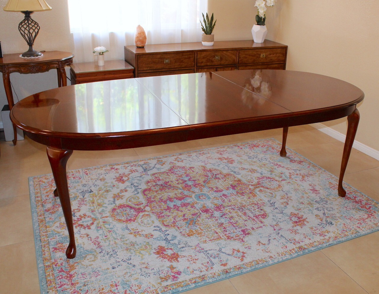 American Drew Solid Cherry Grove Oval Dining Room Table &1 Leaf eBay