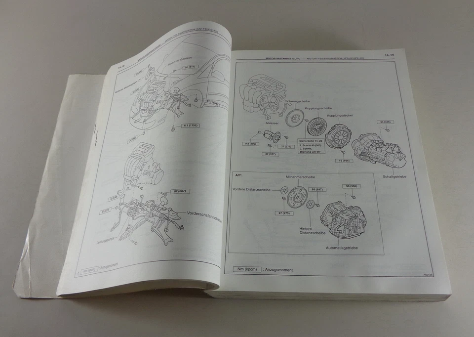 Manual De Taller Manual Básico Toyota Corolla Verso 2 Tomos Fecha 09/2001 - Imagen 2 de 4
