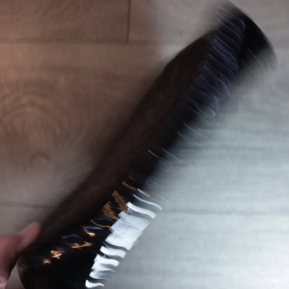 Bolso de Maquillaje DKNY S Negro Imitación Charol Firma Bolsa de Viaje Cosmético Cremallera Foto 3 de 4