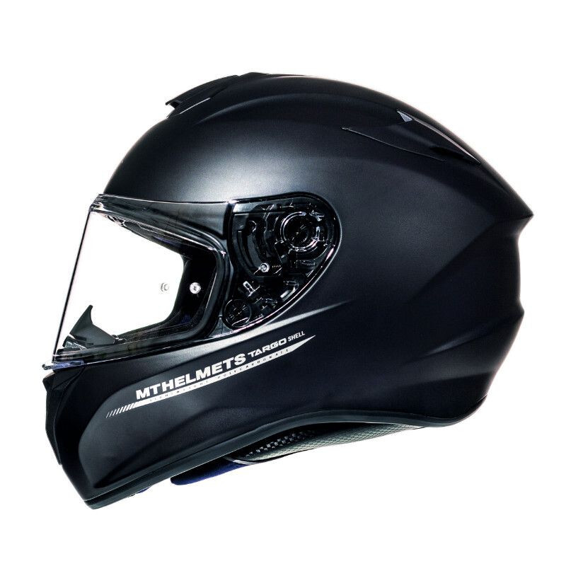 Casque intégral homologué 22.05 avec ventilation active noir mat