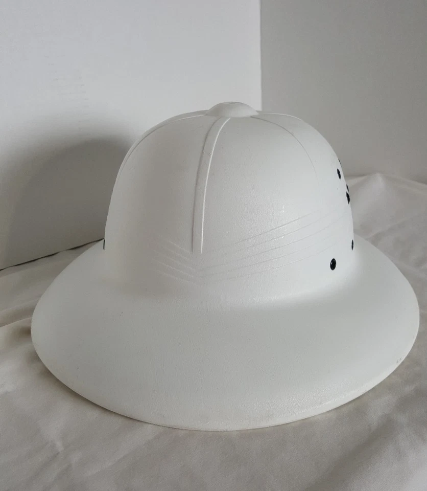 Sombrero casco médula blanca Shireland 1987 de Shireland en Illinois Foto 2 de 4