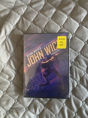 John Wick Chapters 1-3 (DVD, 2019) Keanu Reeves New & Sealed