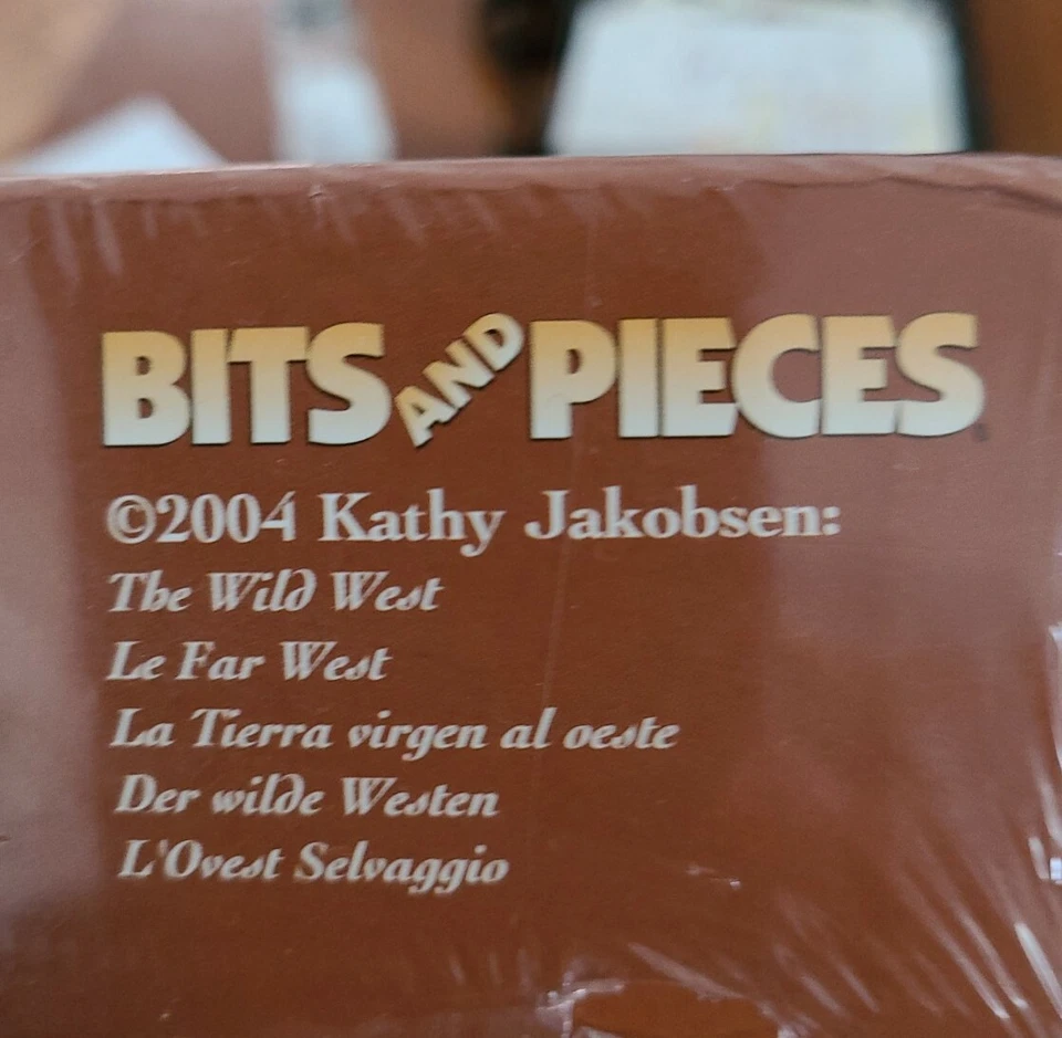 Bits And Pieces Shaped Puzzle 500 Pieces  Brand New The Wild West- A17 - Image 2 of 2