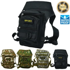 Waist Belt Fanny Pack Drop Leg Thigh Bag Utility Holster Military Hip Pouch Bags