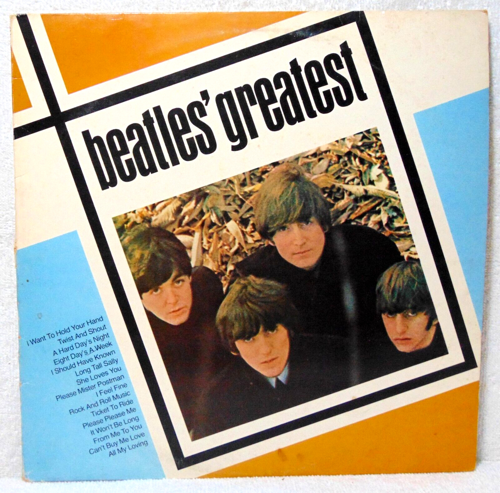 Beatles – Beatles' Greatest - Parlophone Import Rock Vinyl LP - EX/VG+