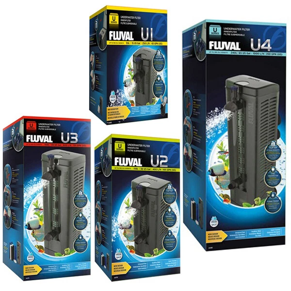 Fluval Internal Underwater Aquarium Filter U1 U2 U3 U4 eBay