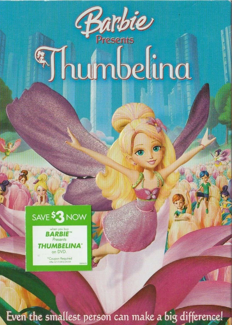 Barbie presents thumbelina dvd new arrivals