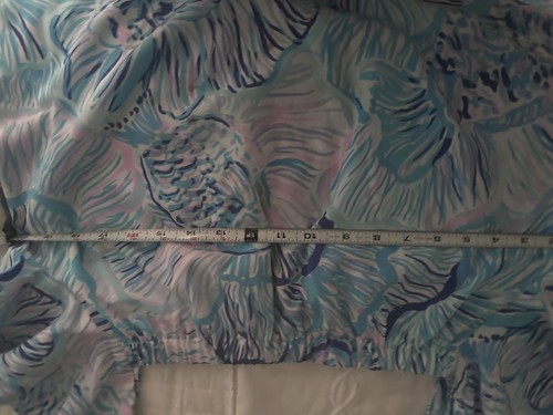 Lilly Pulitzer großes Lizzie fischhaft denkendes technisches Oberteil Bermuda blau - Bild 6 von 15