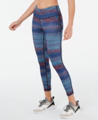 MSRP $50 Ideology Chevron-Print Leggings Size Small