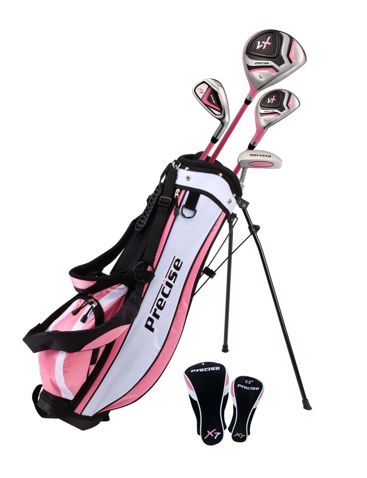 Precise X7 Junior Right Hand Golf Clubs Complete Set for Children &ndash; 3 Age Groups