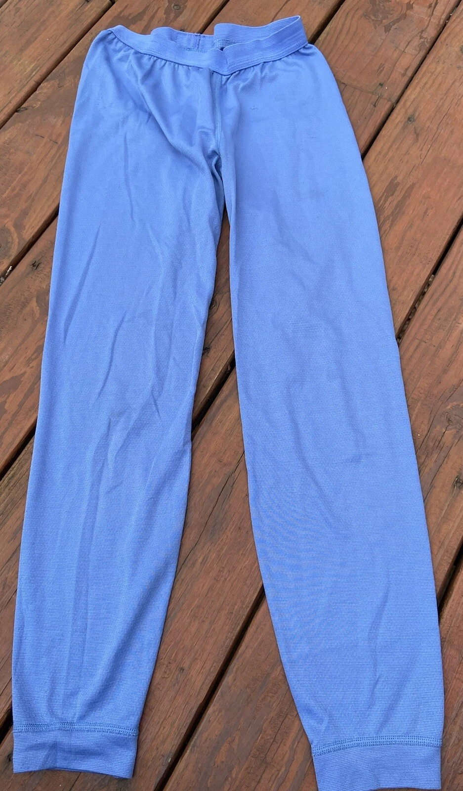 Patagonia Capilene Base Layer Bottoms Pants Size XS Blue USA Made 44303 Vintage
