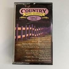 Country Music Classics Volume VI 1980-1985 Cassette 