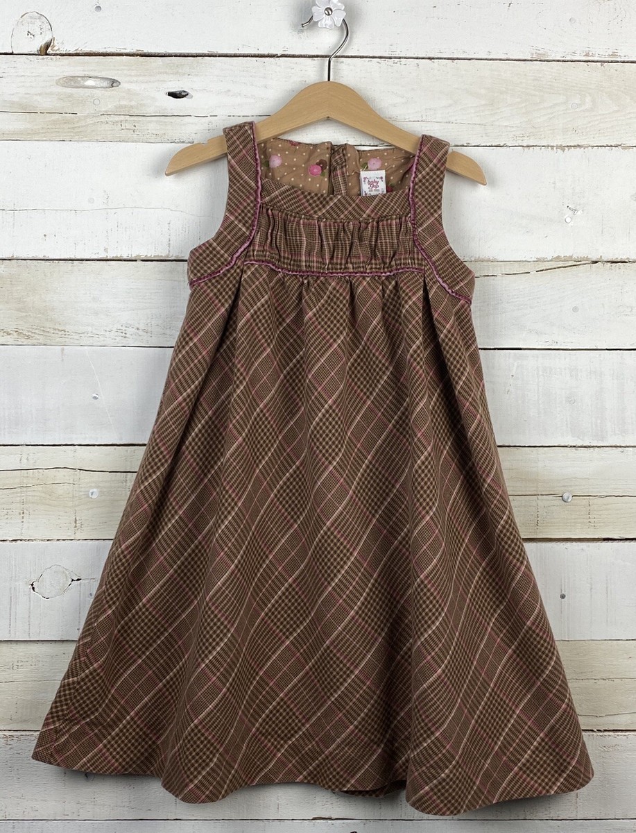 brown plaid baby dress Portia and Scarlett Tight Illusion Corset HoCo Dress PS25141 main image 1