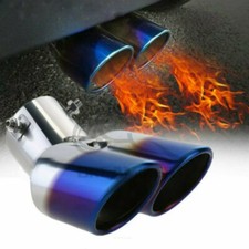 Auto Car Dual Exhaust Pipe Tail Muffler Tip Stainless Steel For Dodge Charger Auto Car Dual Exhaust Pipe Tail Muffler Tip Stainless Steel For Dodge Charger