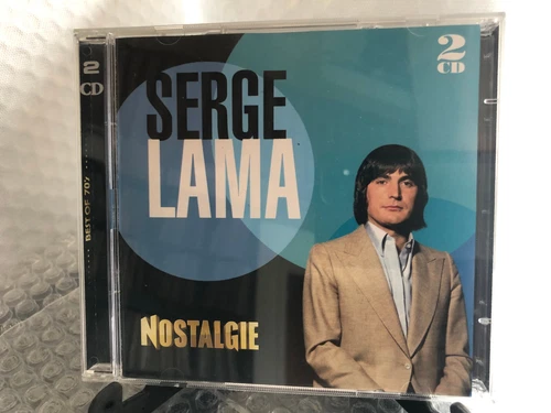 SERGE LAMA - ANNEES 70 NOSTALGIE 40 TITRES - BEST OF 2 CD (N30)