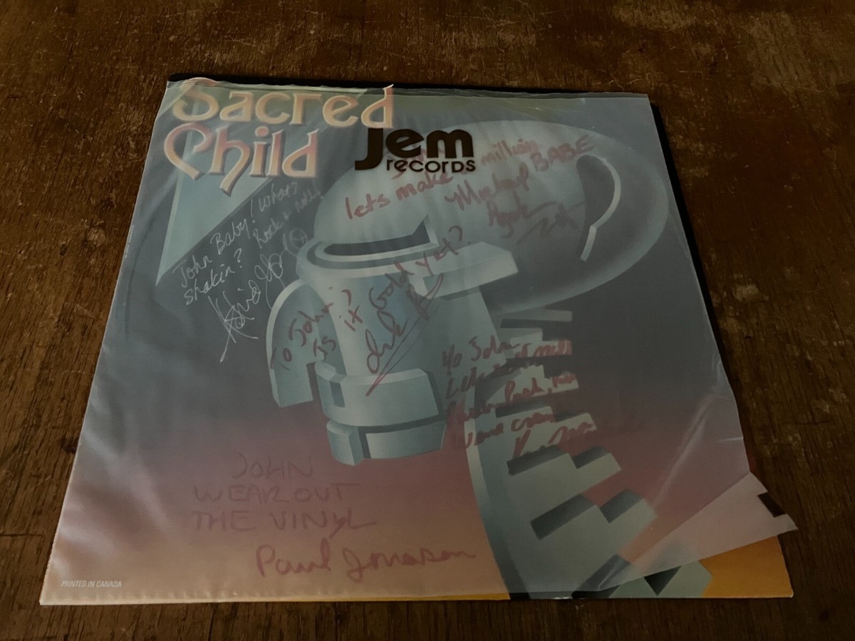 SACRED CHILD Sacred Child LP Vinyl 1987 US 1st Press FULLY
