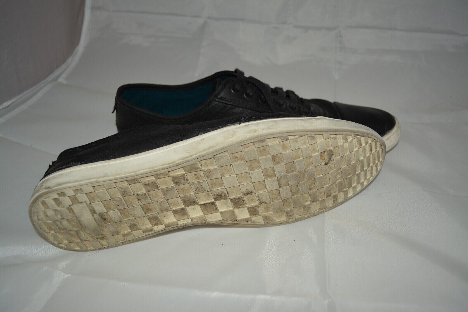 Aldo Men’s Low Top Sneaker Dress Shoe size 8.5 Bl… - image 4