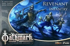 Oathmark Revenant Infantry 28mm New • 1 Sprue • 5 Minis • Osprey Northstar 