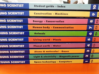 World Book's Young Scientist Encyclopedias Set of 10 by World Book