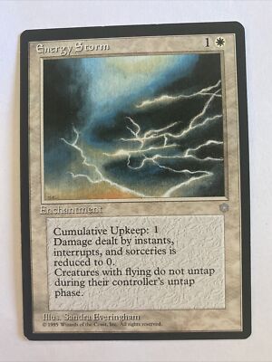Energy Storm Ice Age Magic The Gathering MTG Regular Rare