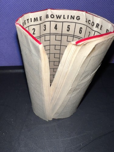 Vintage 1967 Spare Time Bowling Dice Game 10 Pin Table Top Complete Set - Picture 4 of 18
