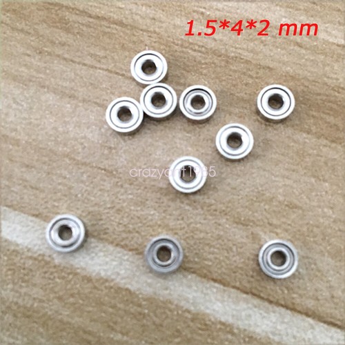 100pcs Lot 681XZZ Micro Mini Deep Groove Double Shielded Ball Bearing Toy Ring - Picture 10 of 16