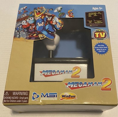 Mega Man 2 Plug and Play TV Arcade New In Box NES Style MSI/Capcom Video Game