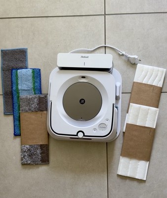 iRobot Wischroboter Braava Jet m6 Wischpads/-tüchern - feucht & trocken, in Weiß
