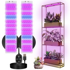Grow Light for Indoor Plants, USB LED Grow Lamp, Waterproof Grow Light with 3...