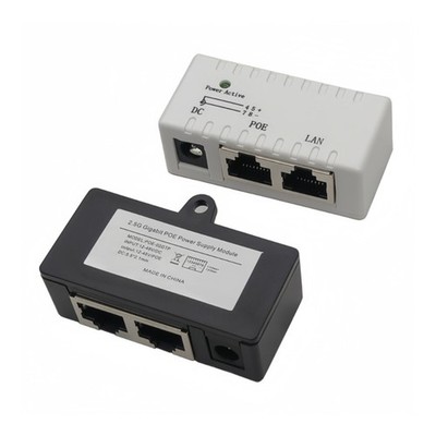 2.5G PoE Injectors Integrated Power Supply Module 2.5G POE Adapter Support 12-48