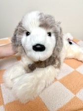 Peluche River DLux Great Pyrenees, DELUXE chien douglas câlins neuf pose