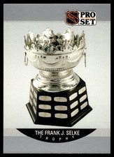 1990-91 Pro Set The Frank J. Selke Trophy #389